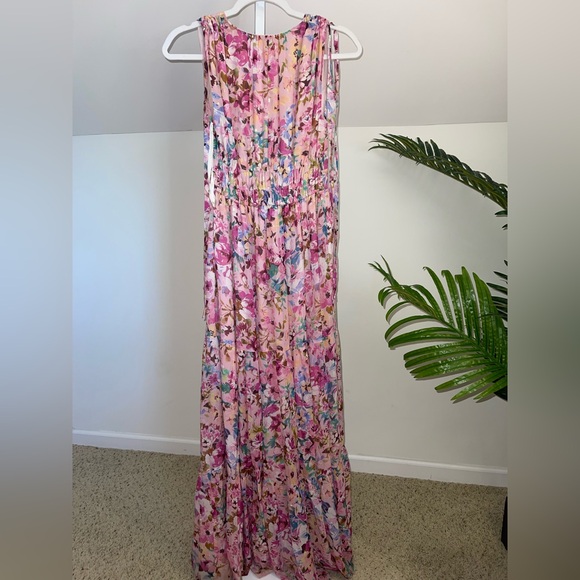 Shoshanna Floral Maxi Dress - Pink and Blue - Picture 6 of 7